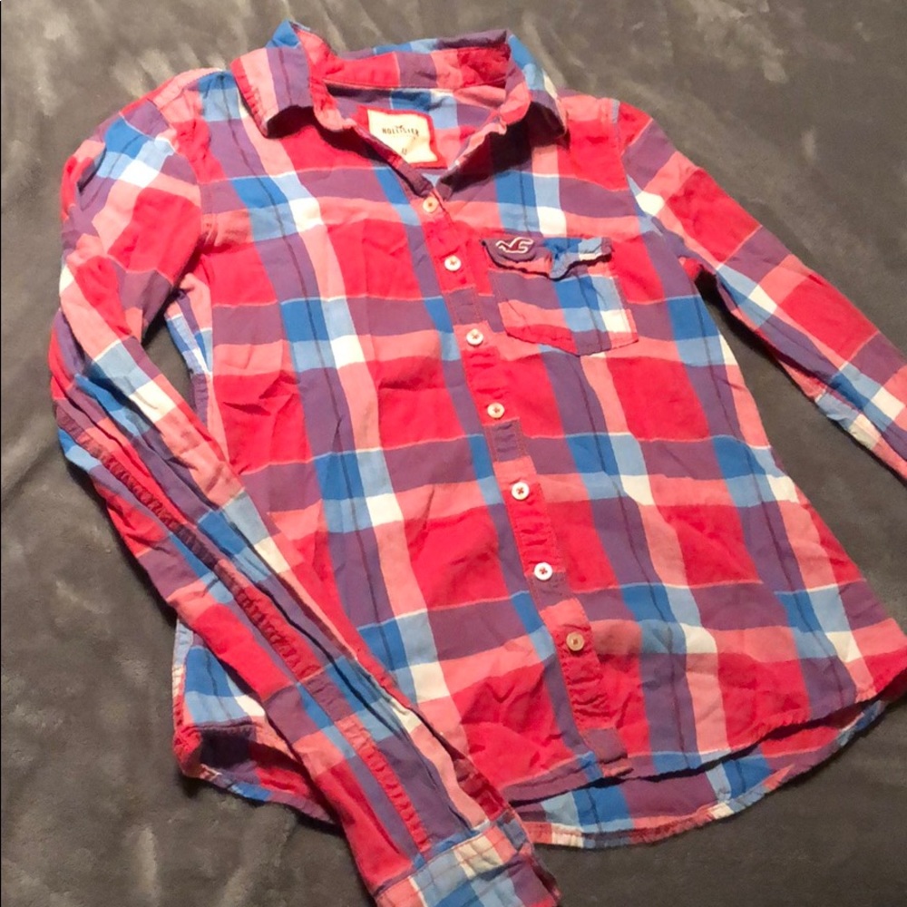 💕Plaid long sleeve